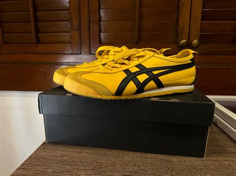 Onitsuka Tiger (Mexico 66) Yellow/Black - Kill Bill, Luxury, Sneakers & Footwear on Carousell