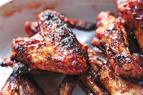 Sweet and Spicy Grilled Chicken Wings