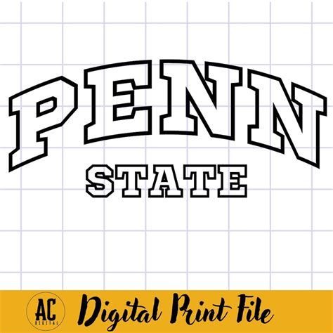 Penn State Png Penn State Svg Pennsylvania Svg Penn State - Etsy