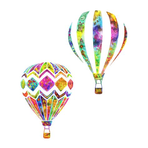 Hot Air Balloon Watercolor at GetDrawings | Free download