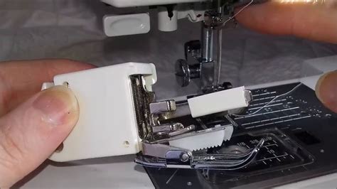 How to Fit a Janome Walking Foot - YouTube | Janome sewing machine ...