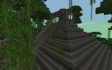 Aztec temple Minecraft Map