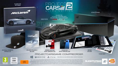 Project Cars 2 pre-orders now live, Limited, Collector's, and Ultra editions detailed - VG247