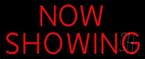 Now Showing Neon Sign | Movies Neon Signs - Every Thing Neon