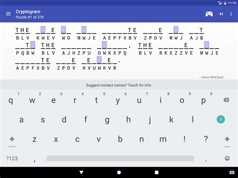 Printable Cryptograms Puzzle Baron