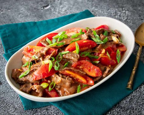 Mother-in-Law's Chinese Tomato Beef Stir Fry