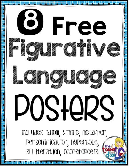 Classroom Freebies Too: Figurative Language Posters