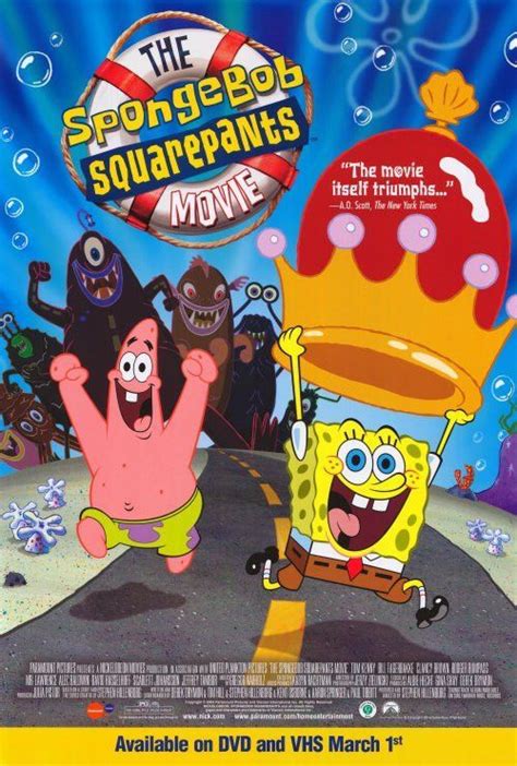 SpongeBob SquarePants Movie 27x40 Movie Poster (2004) | Spongebob squarepants the movie ...