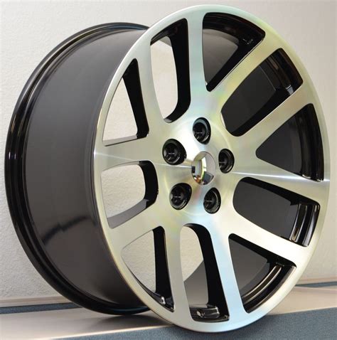 20" Fit's Dodge Ram SRT 10 Viper SRT10 1500 Dakota Durango Wheels Black ...