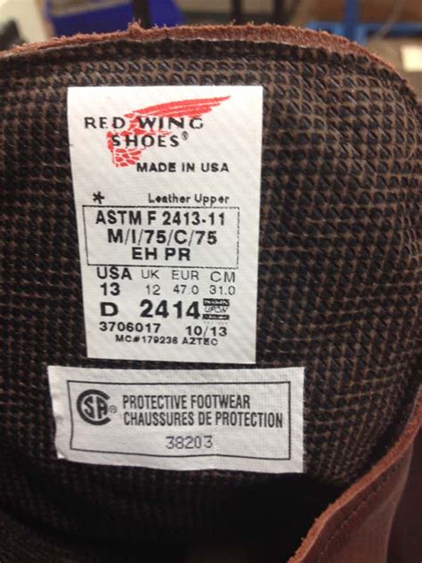 Red Wing Shoes Recalls Steel Toe Work Boots | CPSC.gov