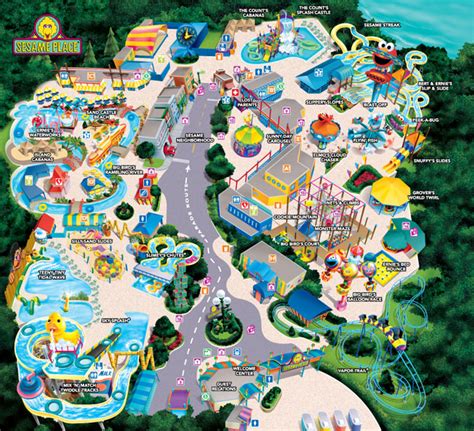 Image - Sesameplace-map.jpg | Muppet Wiki | FANDOM powered by Wikia