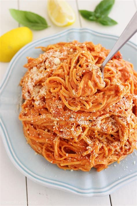 3-Ingredient Creamy Tomato Angel Hair Pasta – The Comfort of Cooking