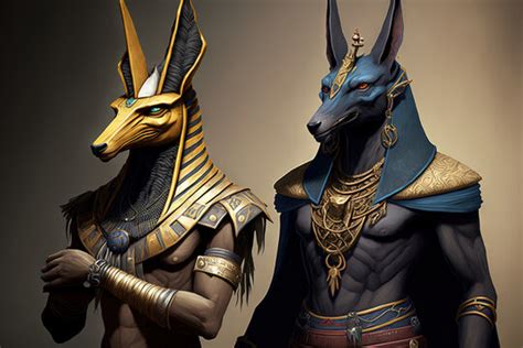 Egyptian Jackal God Anubis