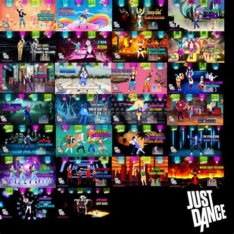 All the songs for Just Dance 2014 by ruby290930 on DeviantArt