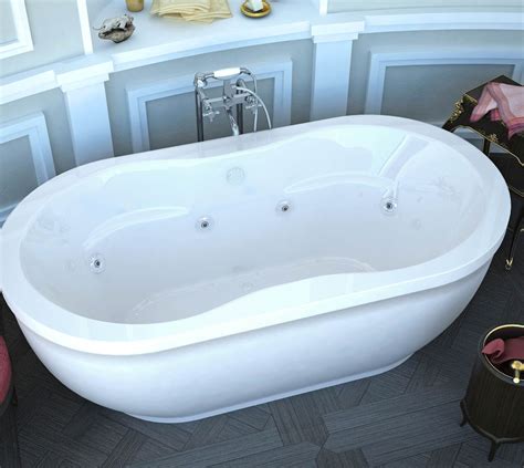 Free Standing Tub With Jets Freestanding Bathtubs With Whirlpool ...