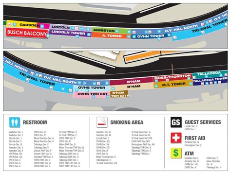 Talladega Stadium Seating Chart | Elcho Table