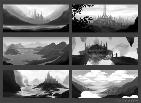 Landscape Thumbnails, Lisa Ayla