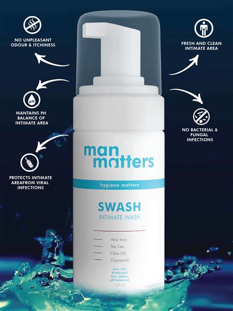 SWASH Intimate Wash for Men with Aloe vera | Intimate Hygiene