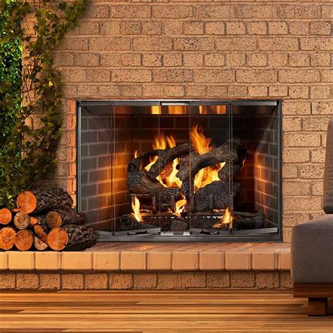 Outdoor Lifestyles Cottagewood 42-Inch Outdoor Wood Fireplace