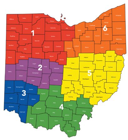 Find My Region – Ohio Self Determination Association