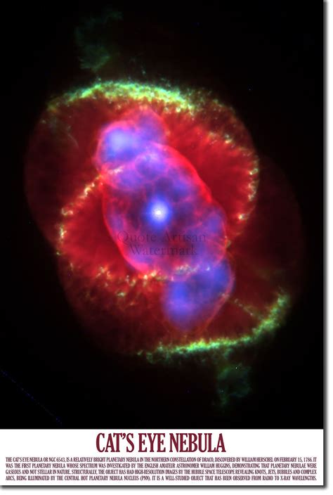 The Cat's Eye Nebula Beautiful Image From NASA Hubble | Etsy