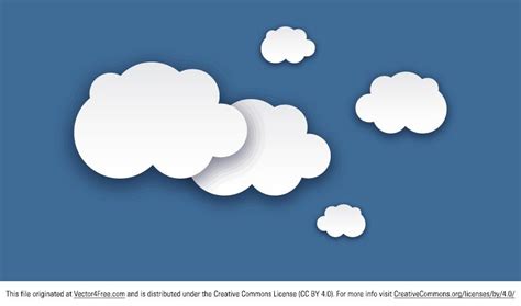 Free Cloud Vectors | Vector free, Cloud vector, Free photoshop resources