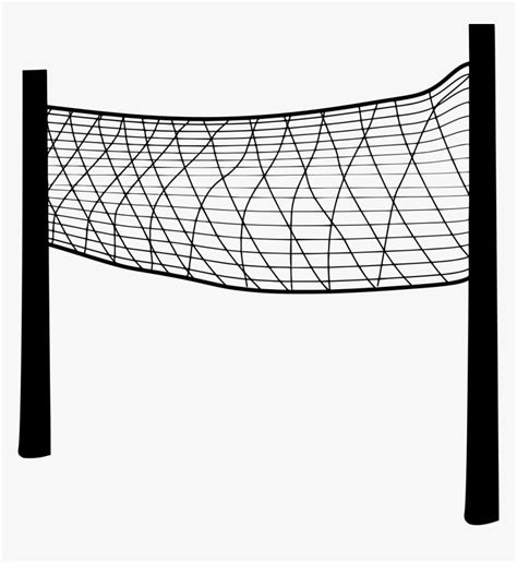 Volleyball Net Clipart Png, Transparent Png - kindpng