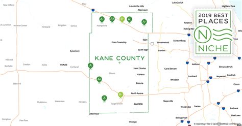 Map Of Kane County Il - Maps For You