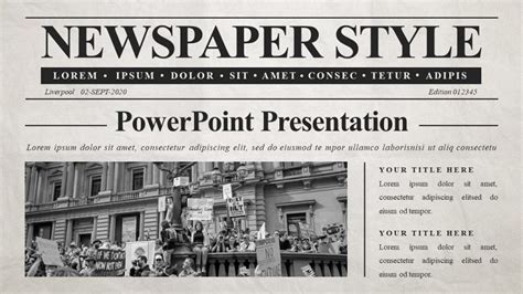 Best Newspaper PowerPoint Template 2020: Fully-Customizable & Clean