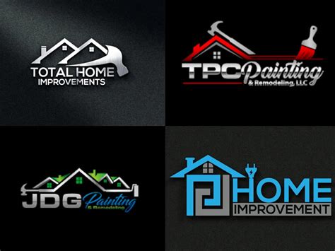 HOME IMPROVEMENT LOGO Design, Custom Professional Home Improvement Logo ...