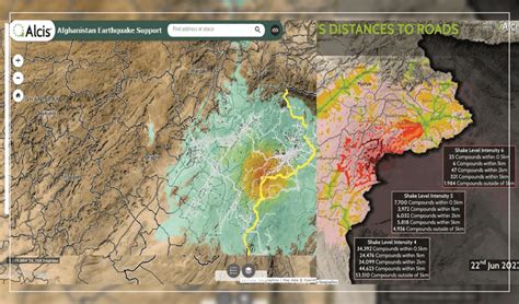 Alcis releases public web map of Afghanistan earthquake – Pajhwok ...