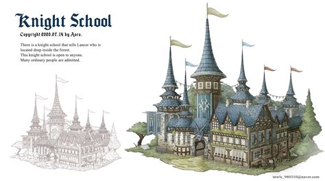 ArtStation - Knight School