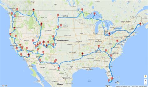 El mapa del roadtrip perfecto por los parques nacionales de Estados ...