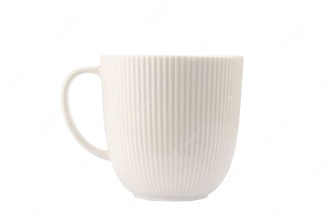 Premium Photo | White mug isolated on white background