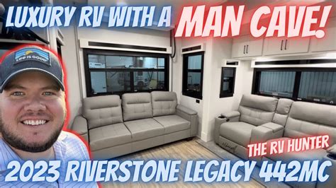 2023 Riverstone Legacy 442MC | Luxury 5th Wheel with a Man Cave! - YouTube