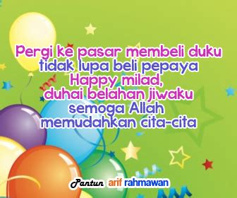 Pantun Ucapan Selamat Ulang Tahun Untuk Guru - Kumpulan Ucapan