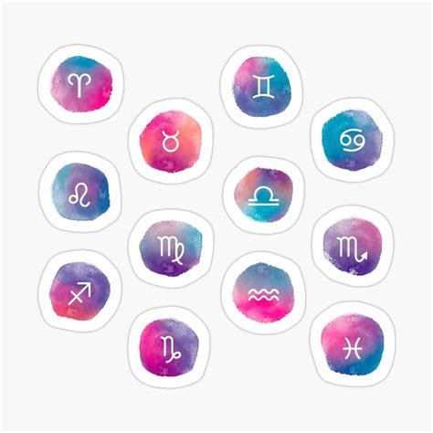 Zodiac Signs Sticker Pack Sticker by tridentfoundry | Sticker sign, Zodiac signs, Zodiac