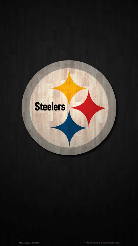 Download Pittsburgh Steelers Logo Wallpaper | Wallpapers.com