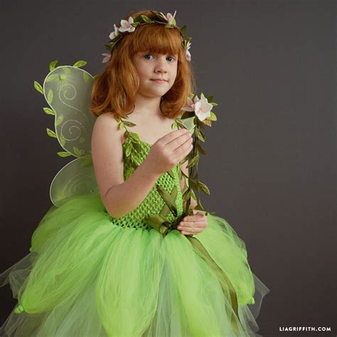 Kid's DIY Fairy Costume for Halloween - Lia Griffith