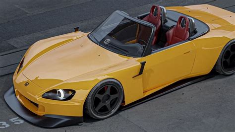 Renderings Portray a Heavily Modified Honda S2000 | Honda-tech