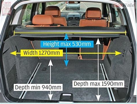 Bmw X3 Space Dimensions