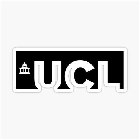 "UCL University College London Logo black" Sticker for Sale by ...