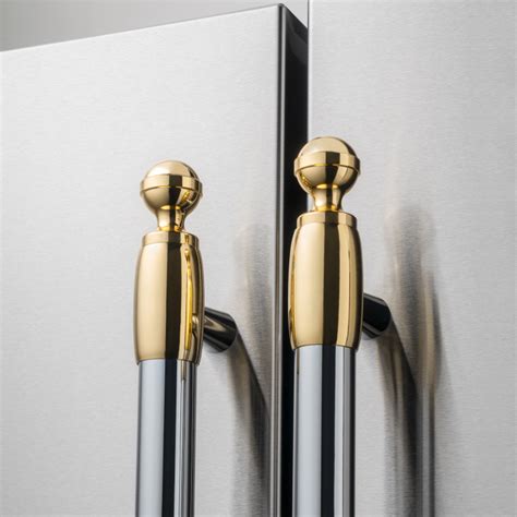 Gold décor set for Refrigerator and Dishwasher | Bertazzoni