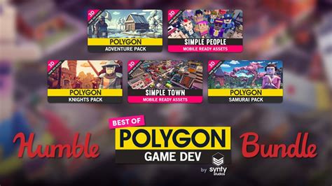 Humble Software Bundle: Best of Polygon Game Dev Assets Bundle - Bundle Scan