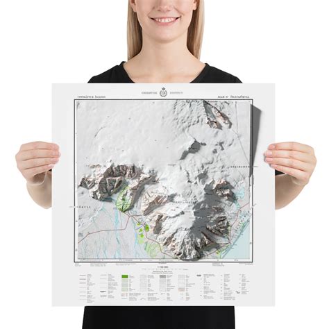 Öræfajökull - Volcano Map - Maps of Iceland