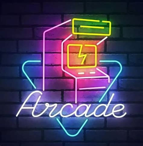 Arcade Neon Sign Arcade Led Sign Home Decor Custom Neon - Etsy in 2022 ...