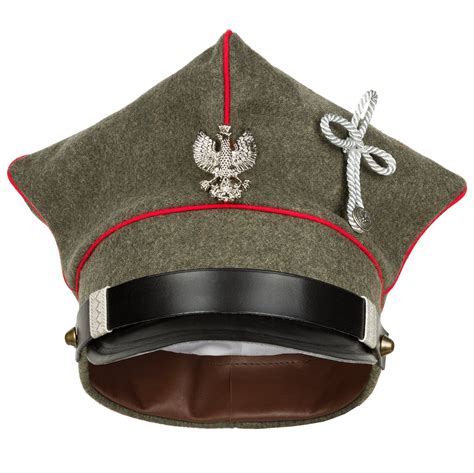 Greater Polish Army officers field cap - Rogatywka Wojsk Wielkopolskich - infantry - repro 57 67 ...