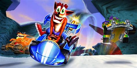 Crash Nitro Kart (2003) promotional art - MobyGames