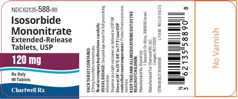 Isosorbide Mononitrate Extended-Release Tablets, USP Rx only