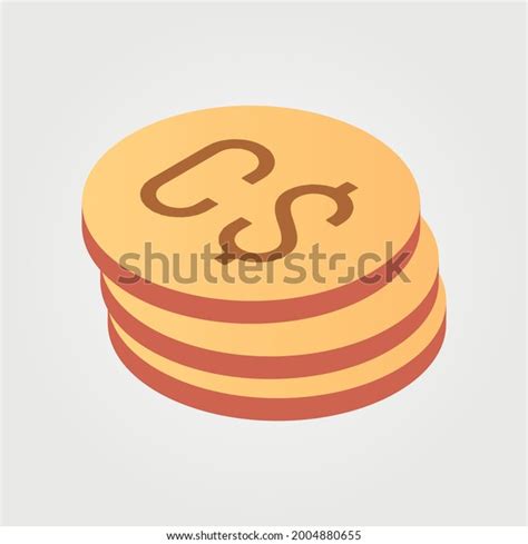 Canadian Dollar Canada Currency Symbol Coin Stock Vector (Royalty Free ...